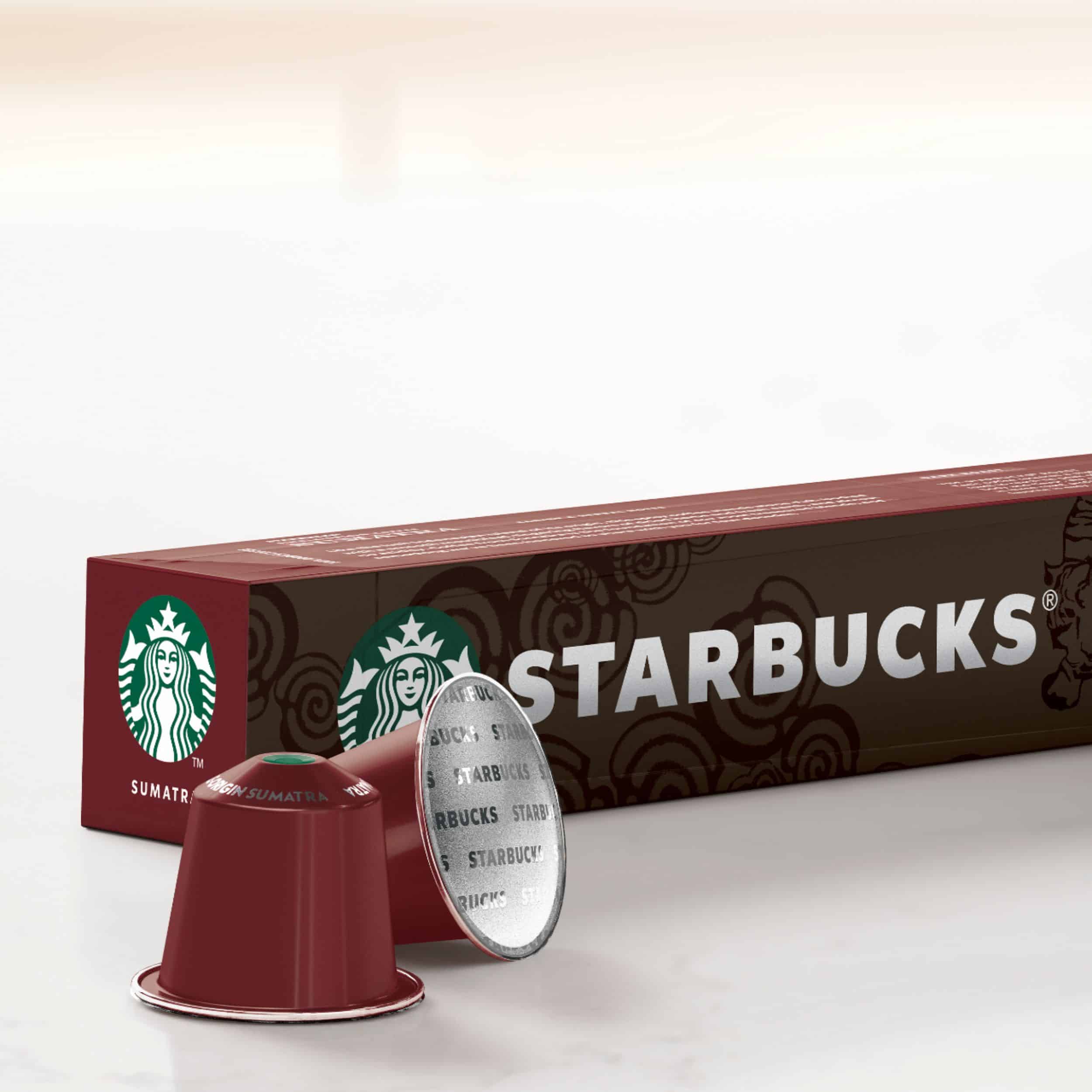 Starbucks Nespresso Sumatra Coffee Pods (30