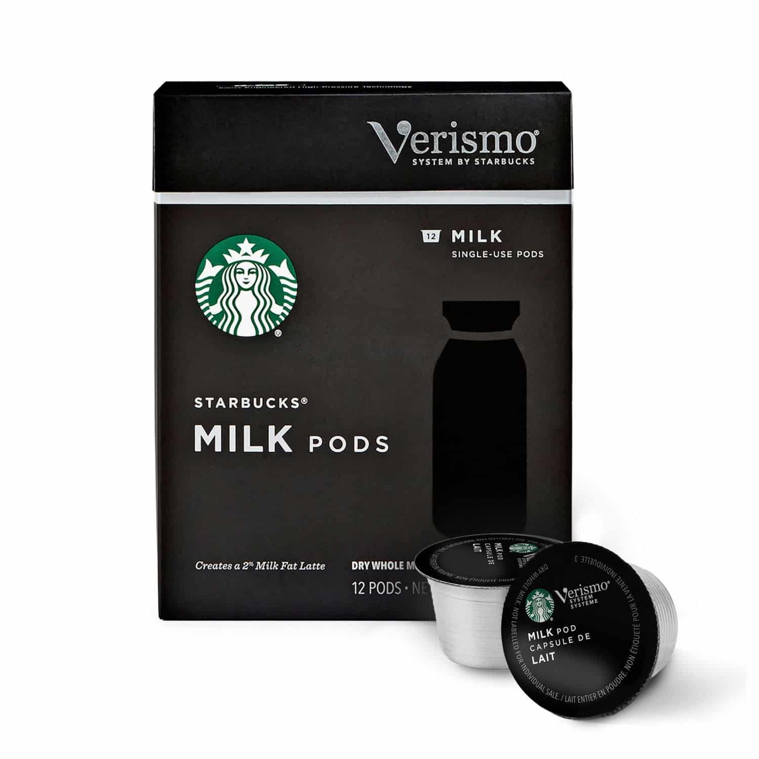 Starbucks Verismo Milk Pods 12