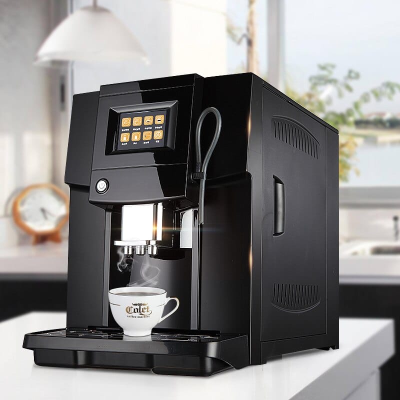 Touch Commerical Fully Automatic coffee machine LCD espresso coffee ...