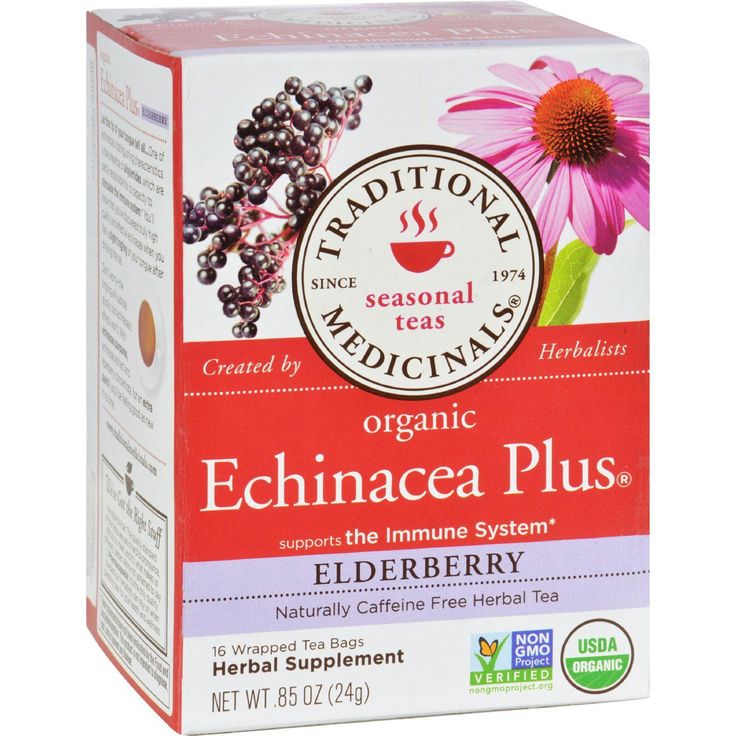 Traditional Medicinals Organic Echinacea Elder Tea