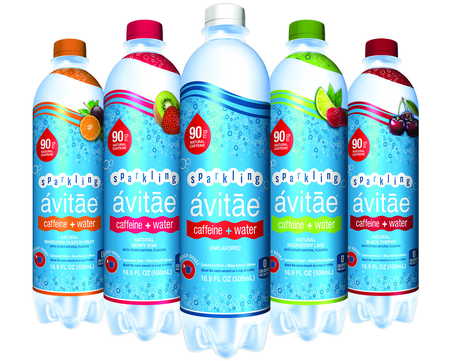 Water Joe Caffeinated Water (12 Pack), 20 Oz Bottles with ...